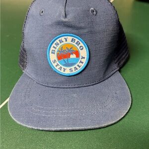 Binky Bro Blue Toddler Snapback Hat